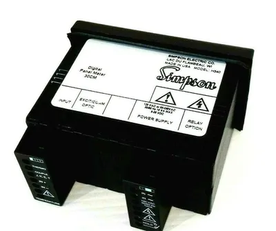 NEW SIMPSON H340191000 PANEL METER