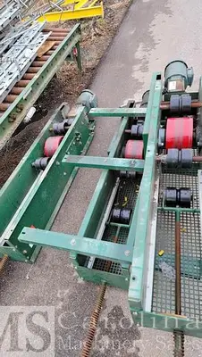 USED CUSTOM BUILT PALLET CONVEYOR LINE