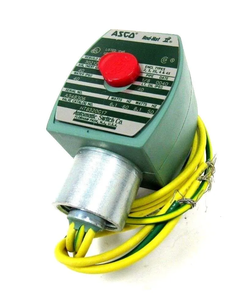 NEW ASCO HT8320G17 SOLENOID VALVE 1/8"