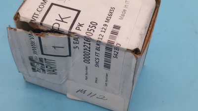NEW SBE VARVIT 0000121600550 SOCKET HEAD SCREW