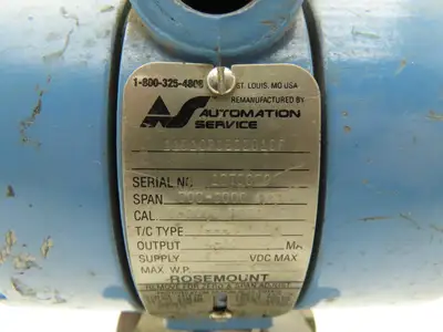 Rosemount 1151GP9E22B1DF Pressure Transmitter 0-3000psi 45VDC