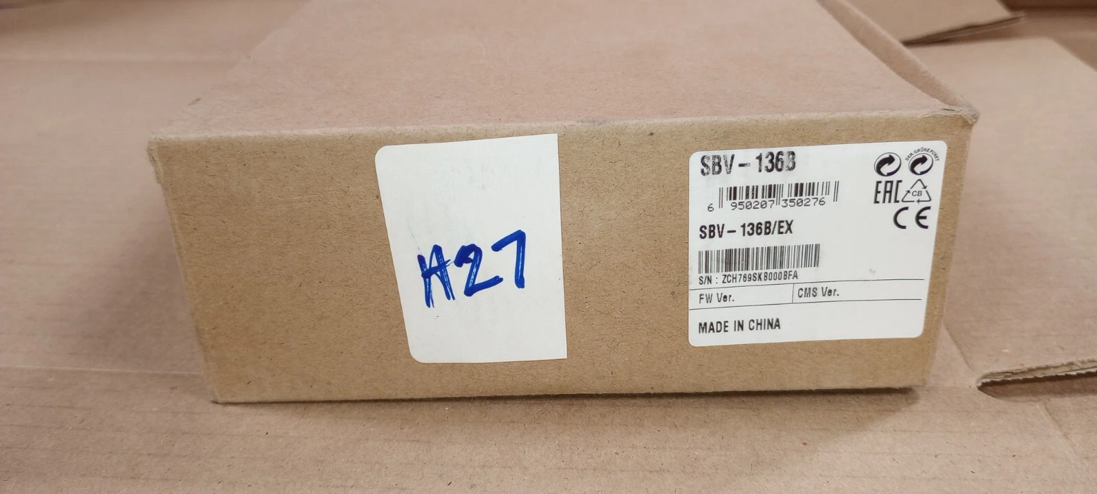 NEW Hanwha Techwin sbv-136b