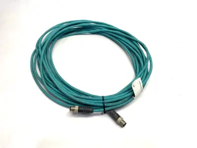 USED LUMBERG DOUBLE-END CONNCECTOR CORDSET M12 900001474