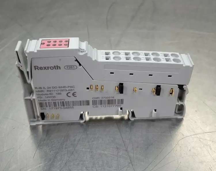 Used Rexroth R-IB IL 24 DO 8/HD-PAC PLC Processors | Palmetto Automation #1156256