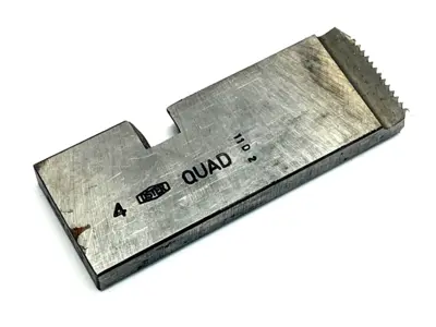 Oster Symbol Quad Carbon Steel 1/2" N.C Bolt Die - New Other