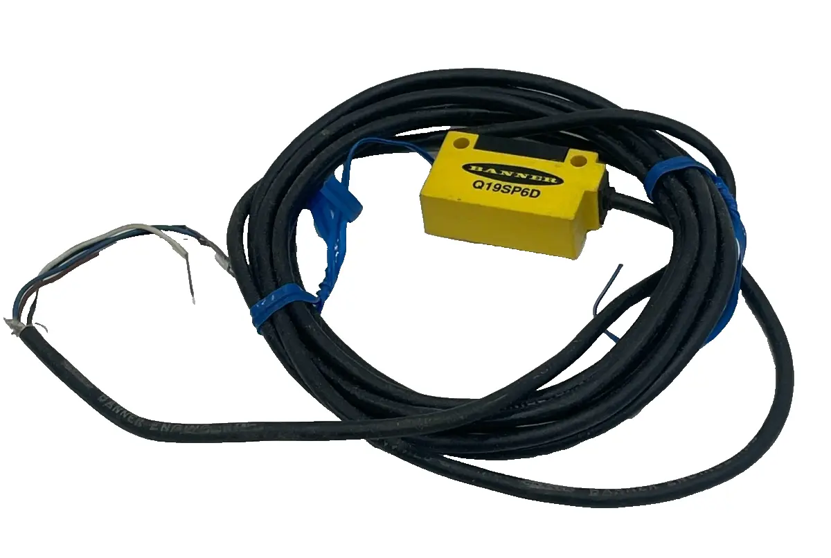 NEW BANNER ENGINEERING Q19SP6D PHOTOELECTRIC SENSOR