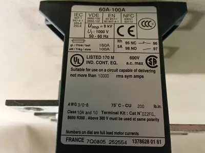 NEW SCHNEIDER ELECTRIC LR9F5367