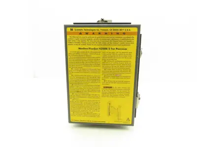 STI 43268-0200 Mini Safe Flexsafe MS4300B-2 Light Curtain Control Box MS4320B-2