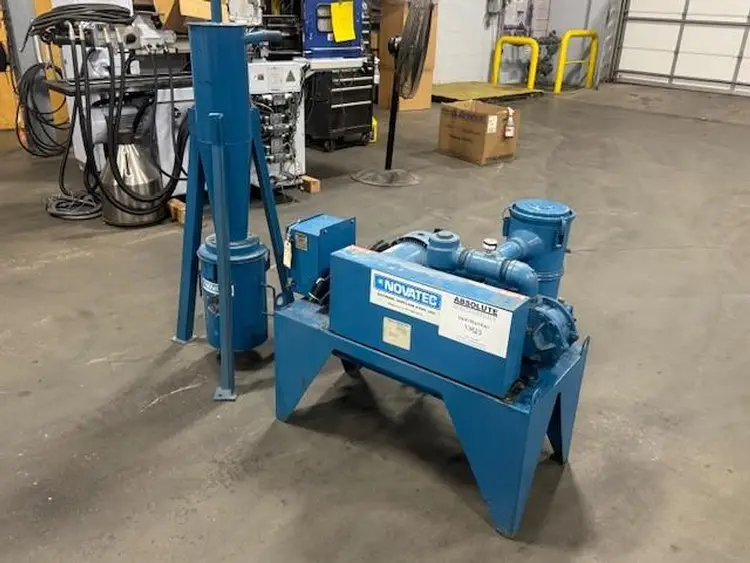Used NOVATEC VPU-3 VACUUM PUMP Dust Collectors | Absolute Machinery #541271