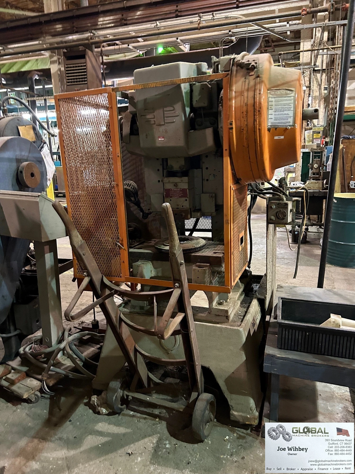 V&O 25 Ton Stamping Press Model Super T 2” Stroke
