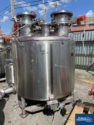 USED Lee Industries 360 Gal Lee Reactor, 304 S/S, 20/100#
