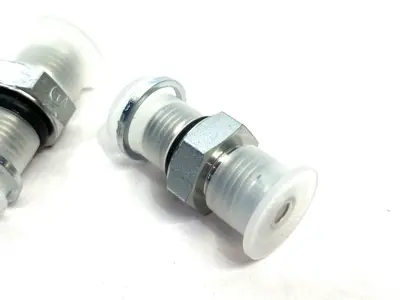 USED PARKER TRIPLE-LOK® 37° FLARE JIC TUBE STRAIGHT MALE ADAPTER