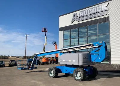 Used 2015 GENIE Z-80/60 ARTICULATING BOOM LIFT Articulating Boom Lifts Alberta CA | Adcock Equipment #1418164