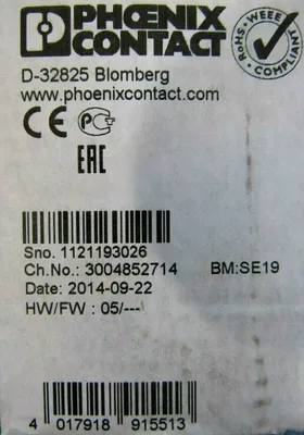 NEW PHOENIX CONTACT PSR-SCP-24UC/URM4/5X1/2X2/B EXTENSION MODULE 29-81-03-3