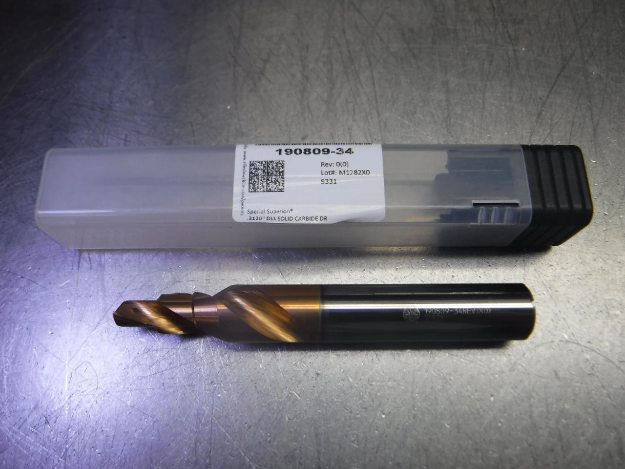 AMEC 0.3120" Coolant Thru Carbide Step Drill 16mm Shank 190809-34 (LOC3345)