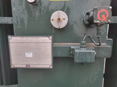750 kVA Oil-Filled ONAN Transformer, HV. 12470 Delta, LV. 208Y/120 w/ Switchgear