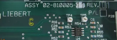 NEW EMERSON LIEBERT 02-810005-11 CIRCUIT BOARD REV.01 0281000511