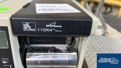 USED Pharmapack Zebra Printer, Model 110Xi4