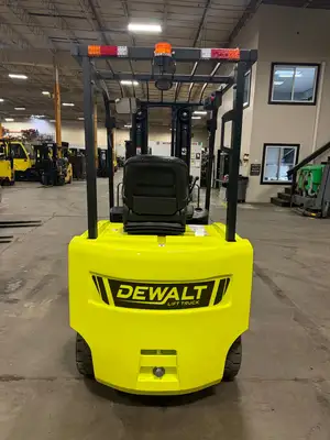 Used 2026 Dewalt Lift Truck DEC4-25 4-Wheel Sit down Electric Counterbalance Forklifts New York US | United Lift #1446815