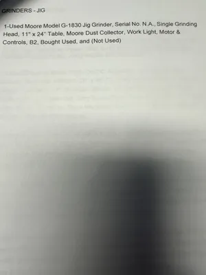 MOORE G-18 Jig Grinders | Tight Tolerance Machinery (2)