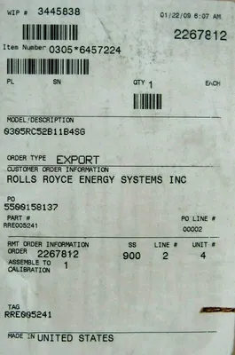 NEW ROSEMOUNT 3051-S1CD4A2A11A2AKCQ8 TRANSMITTER 3051S-6457222 0305-6457224