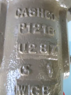 NEW Cashco D16-5XX7-4SX55161E