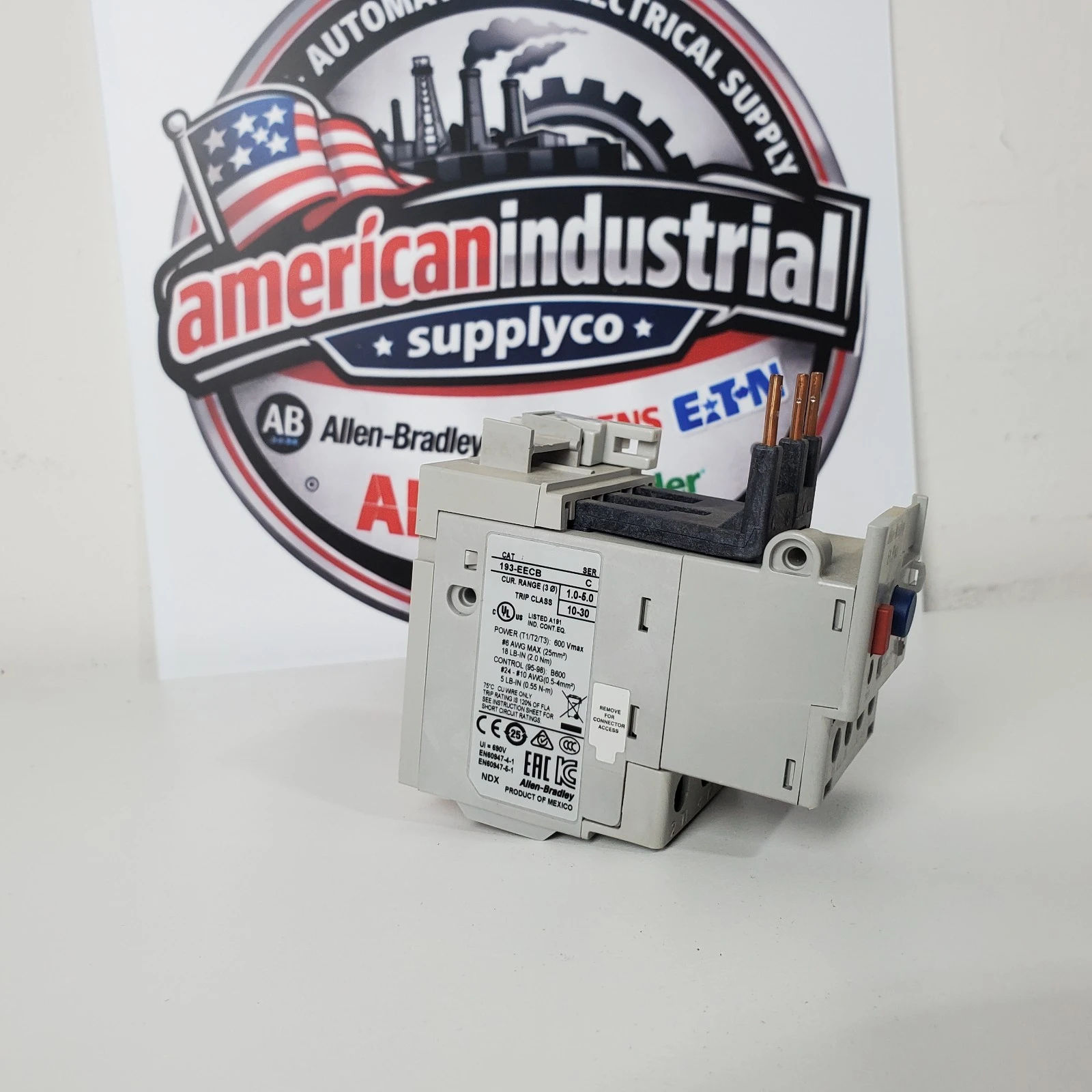 Used Allen Bradley 193-EECB Relays & Switches California US | American Industrial Supply Co. #1377164