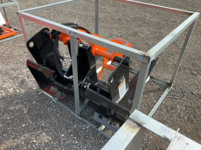 Used WOLVERINE TG42 RAW WOOD GRABBING SKID STEER ATTACHMENT Log Grapples Michigan US | Miedema Asset Management Group #1768763