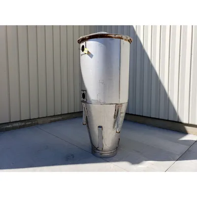 Used 48 Cubic Foot Stainlesss Steel Hopper