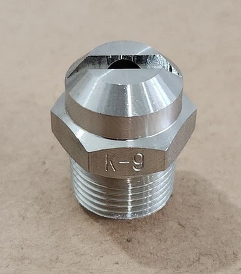 *NEW SURPLUS* [21] K-9 Stainless Steel Nozzle Brand ?? Flat Spray + Warranty!