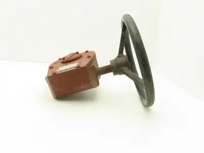 Durco MY40 Valve Actuator Manual Handwheel Gear Operator 22x27mm Bore