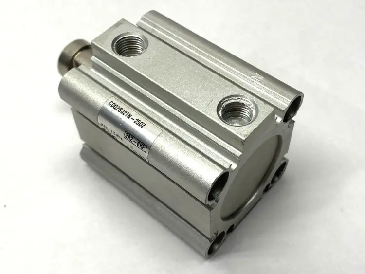 Used SMC COMPACT PNEUMATIC CYLINDER 32MM BORE 25MM STROKE Pneumatic Cylinders | Maverick Industrial Sales #1101217