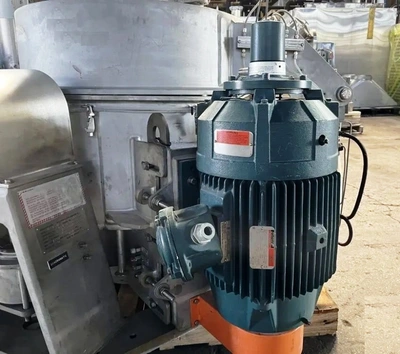 Western States 30 x 18 perforate basket centrifuge, 316L SS.