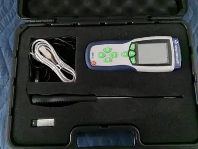 Digi‑Sense 20250‑16 Hot‑Wire Thermoanemometer w/ Antenna Probe & Case