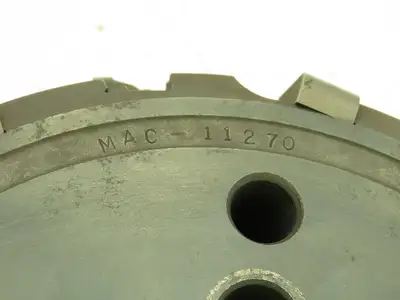 VR/Wesson MAC-11270 Fansteel Indexable Face Mill 10" Cutter 2.5" Arbor