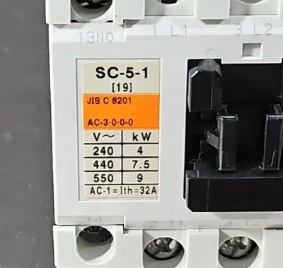 FUJI ELETRIC SC-5-1 Magnetic Contactor. 4E-23