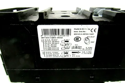 USED SIEMENS 3RT1045-1QB44-3MA0 CONTACTOR 3RT10451QB443MA0