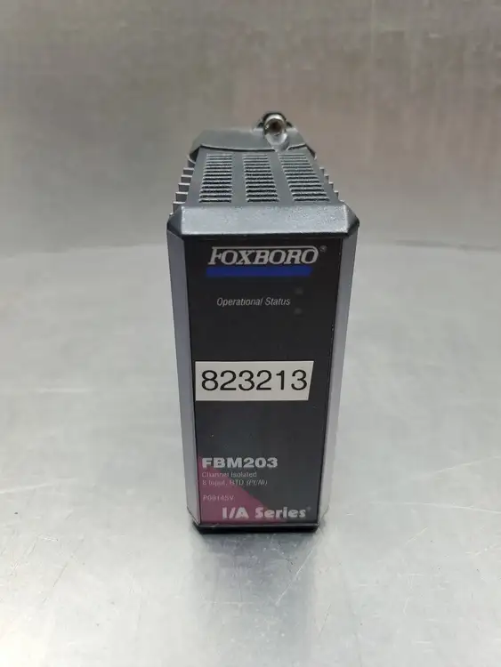 Used Foxboro FBM203 I/A 8-Input RTD Channel Isolated Module, P0914SV PLC Input & Output South Carolina US | Palmetto Automation #1511045