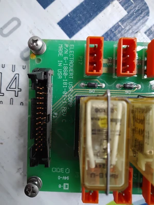 Speedline Electrovert  6-1860-181-01-1 Relay Board