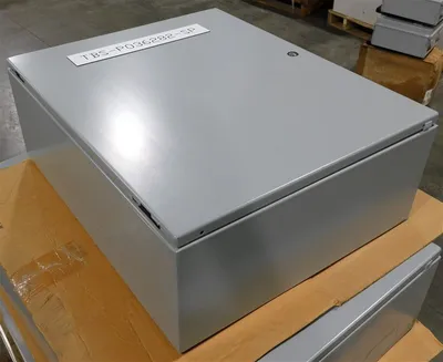 Hoffman CSD24208 Industrial Control Panel Enclosure 24"x20x"8" Rev.A Used