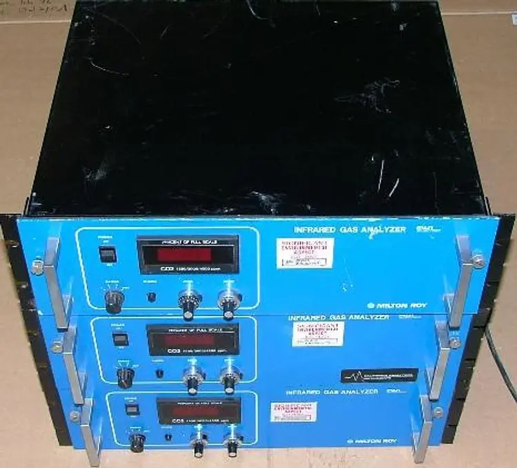 Used MILTON ROY OVA128 STD Gas Analyzers / Detectors Texas US | Bamko Surplus Process Equipment #932589