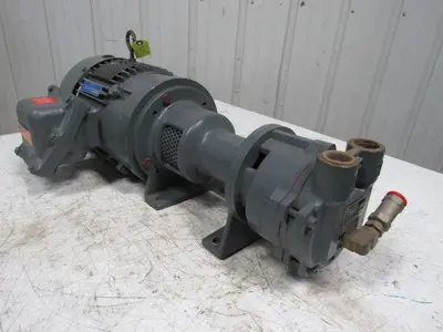 NASH MARATHON EC50L 3HP Circulating Pump & AC Motor 50/60Hz Tested!