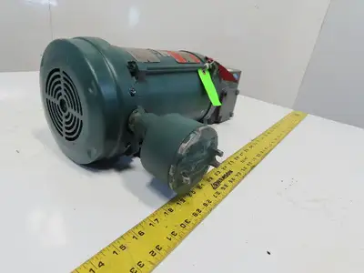 Reliance Boston Gear 10:1 Ratio 172RPM 3/4Hp 230/460V Gear Motor