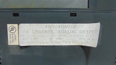 Facts Engineering / Siemens 405-4DAC-2 Simatic Analog Output Module No Door Used