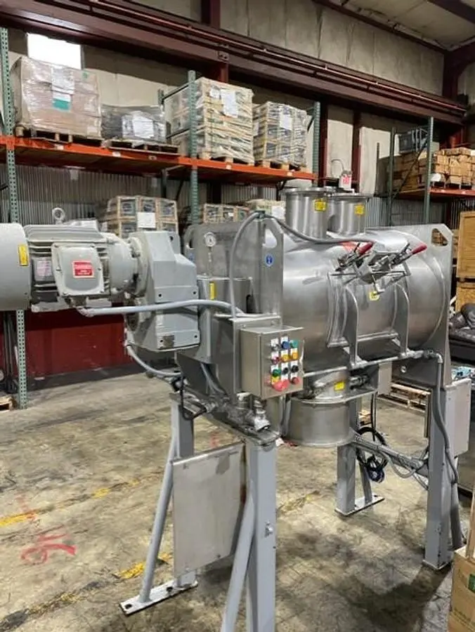 Used  600L  Littleford  Plow  Mixer  W/  Choppers