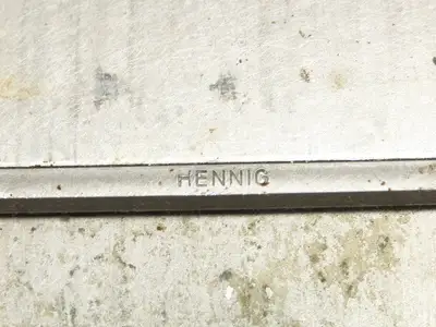 Hennig Enomoto Toyo Conveyor X-Axis Steel Telescoping Way Cover 28"