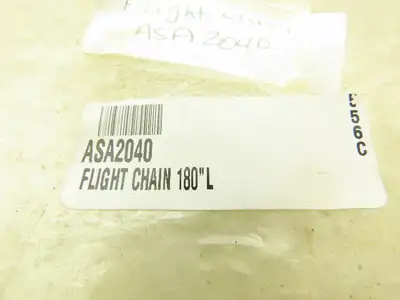 Maxtop ASA2040 Flight Chain 1" Pitch 180"L Single Strand Attachment Roller Chain