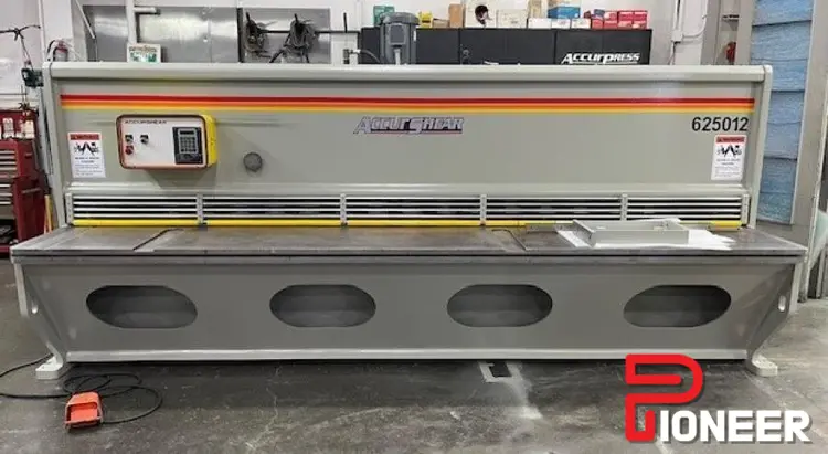ACCURSHEAR 625012 Power Squaring Shears (Inch) | Pioneer Machine Sales Inc.