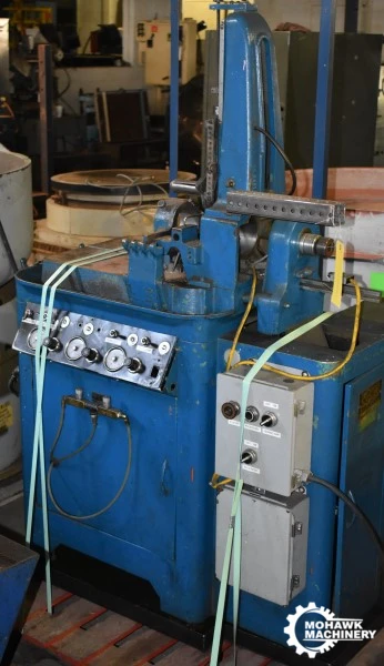 18” TOBIN-ARP “PM” PISTON & CRANK PIN FITTING MACHINE w/COMPARATOR - COLUMN SLIDE & (2) STATIONS - ROD CLAMP - CONTROL PANEL w/GAUGING - 11” To 18” RANGE