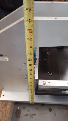 HEAVY DUTY MACHINE TOOLING PLATE-   RETOOL  EQUIPMENT- CUSTOM BENCH